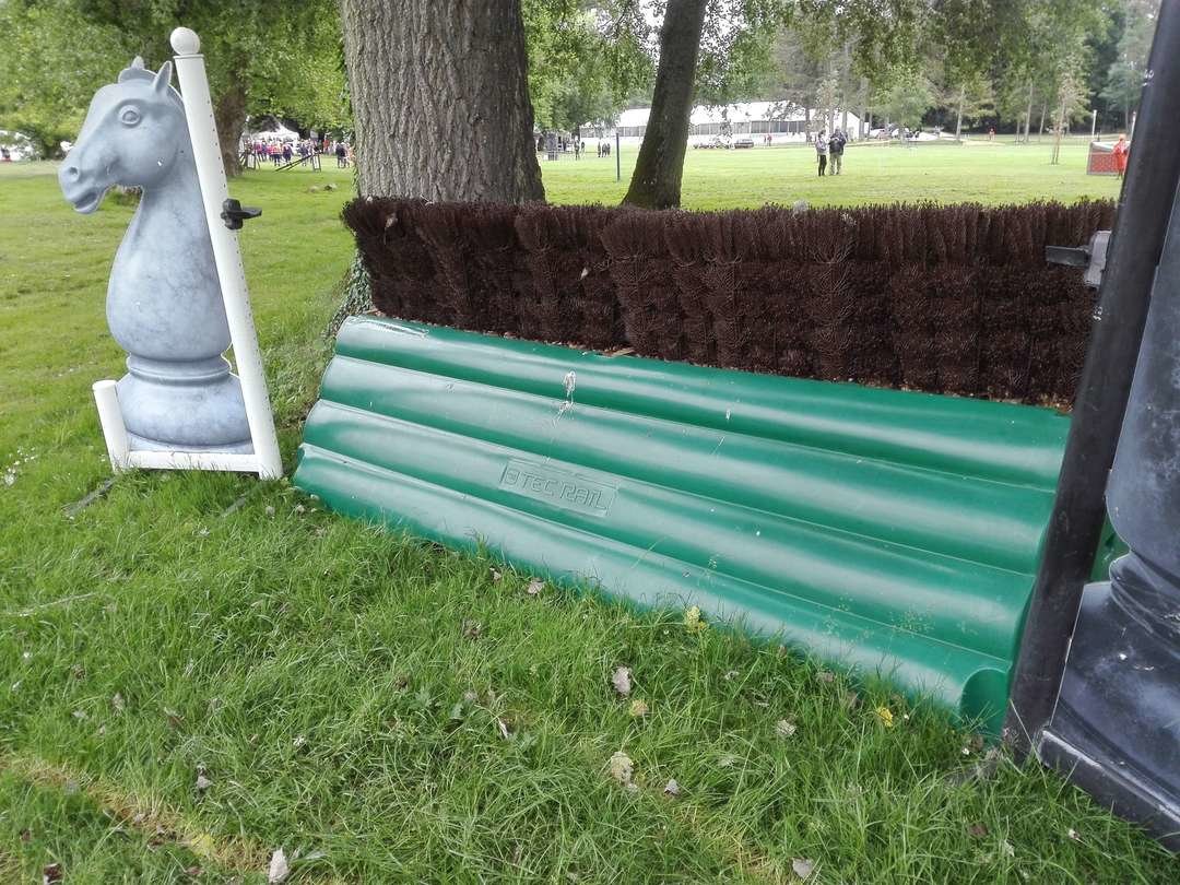 Bank and brush/ Double barrier